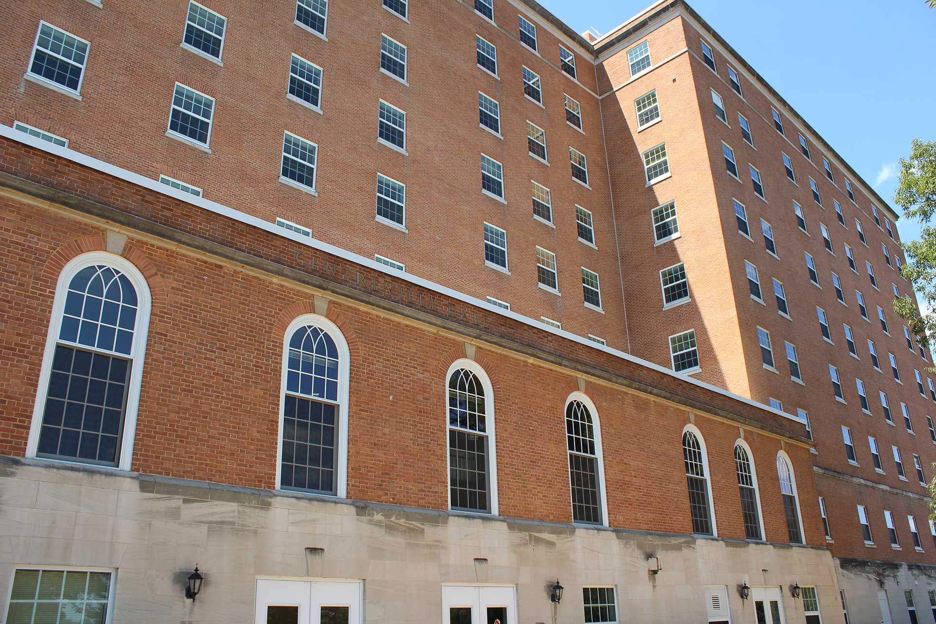 alternate exterior view of Centreville Hall