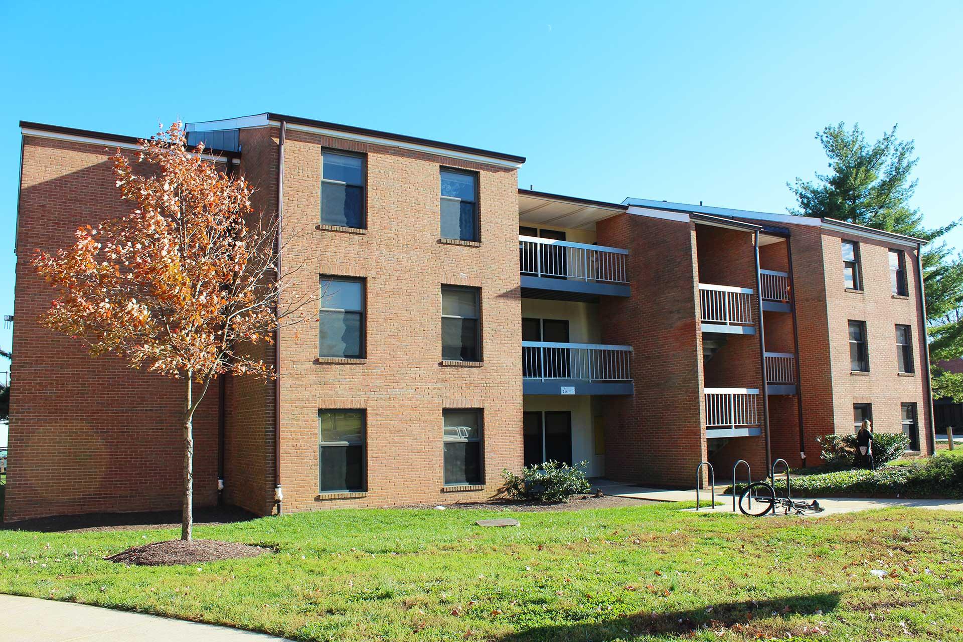 exterior view of Leonardtown Hall