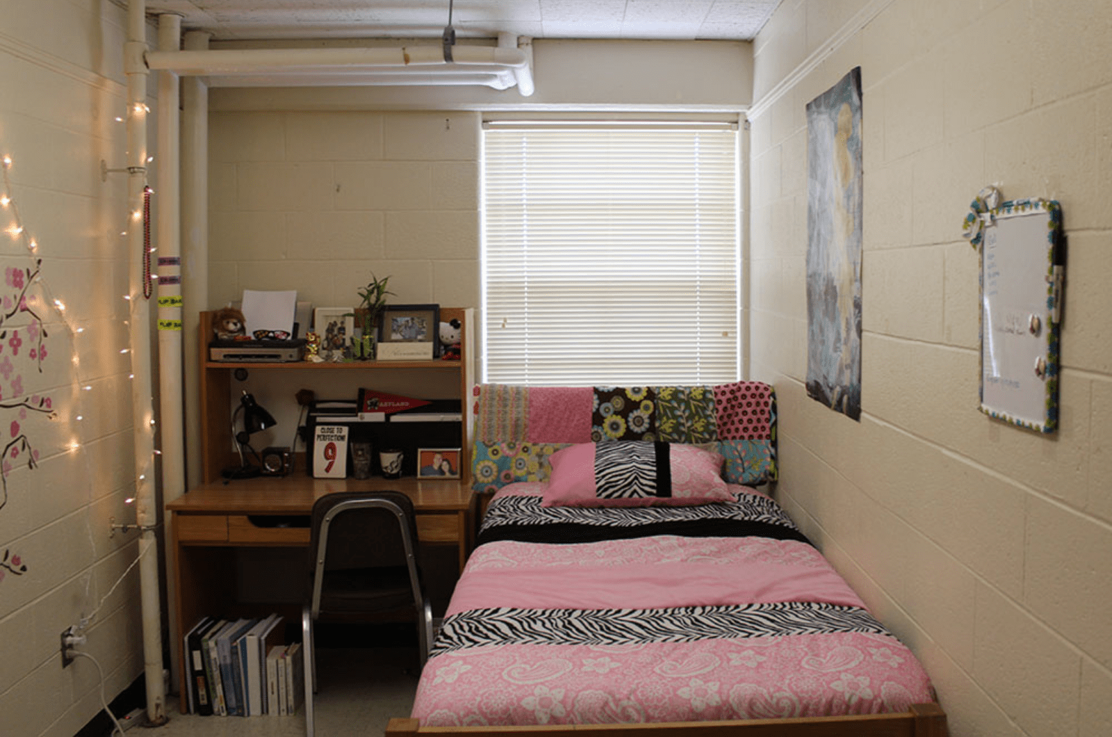 Single Dorm Room Layout