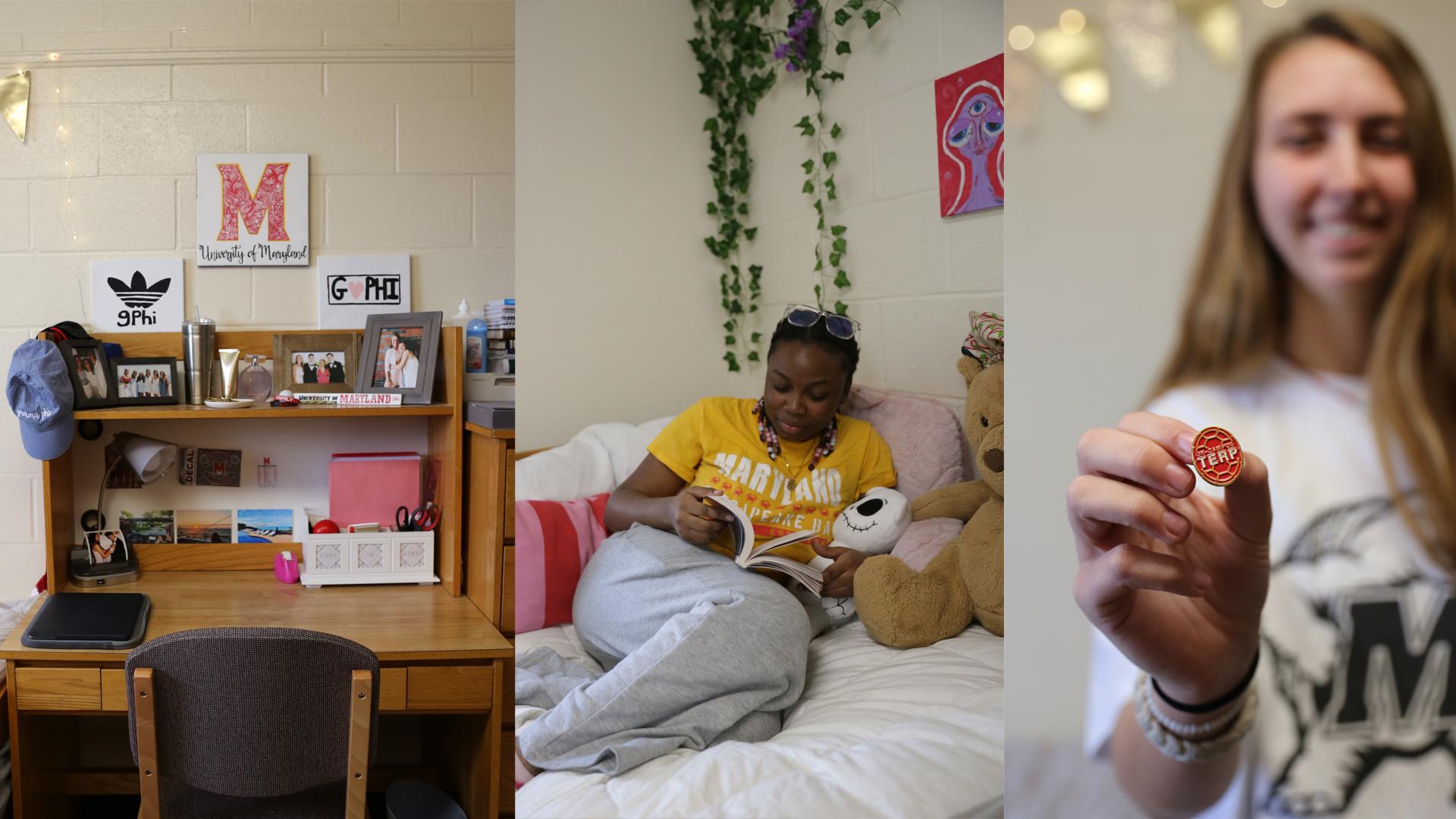 Resident Life Room and Students