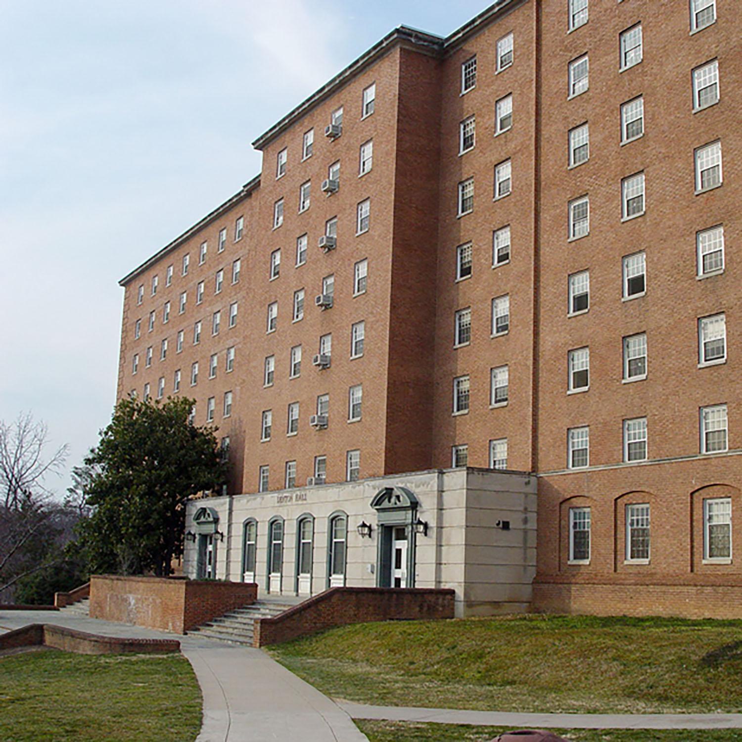 exterior of Denton Hall