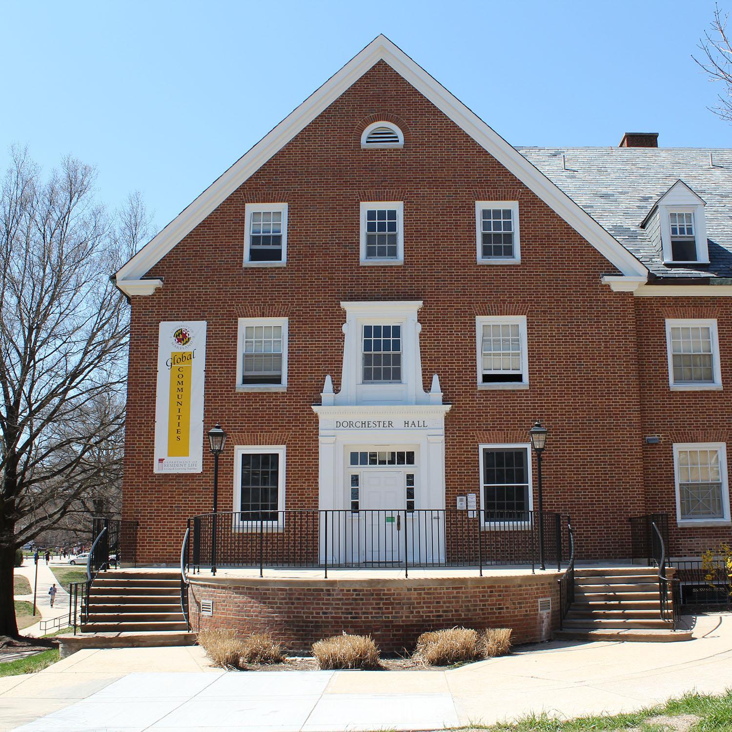 exterior of Dorchester Hall