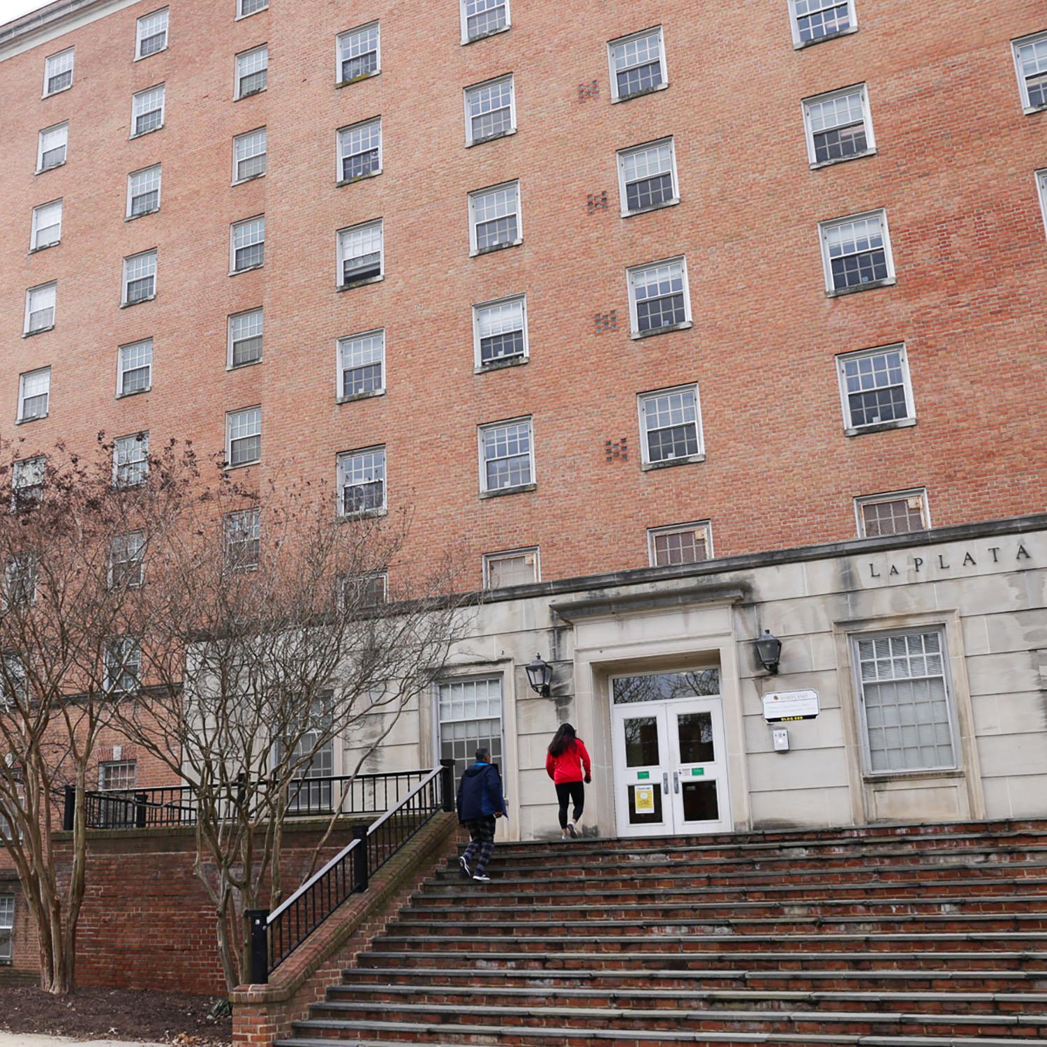 exterior of La Plata Hall