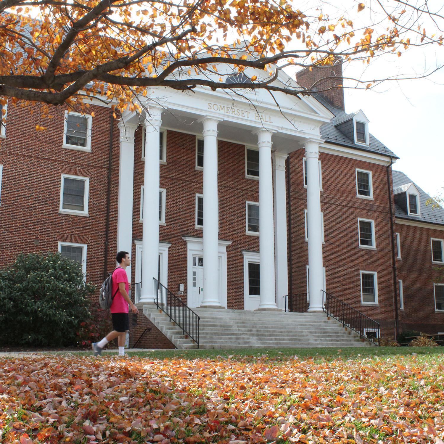 exterior of Somerset Hall