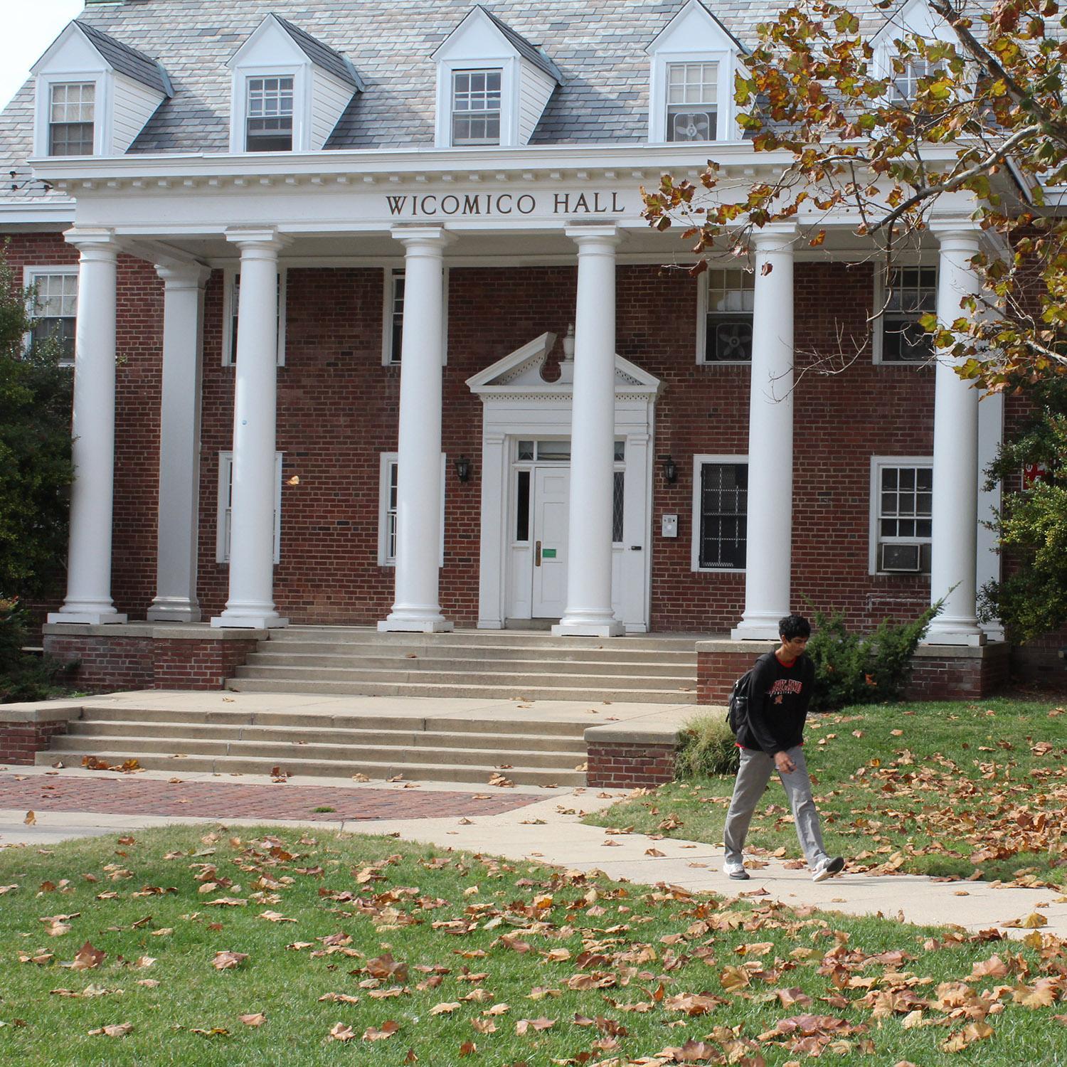 exterior of Wicomico Hall
